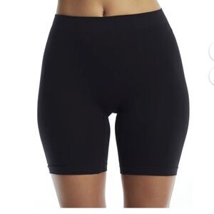 Vanity Fair Women's Seamless Slip Short Black 3XL High-Waist Full Coverage